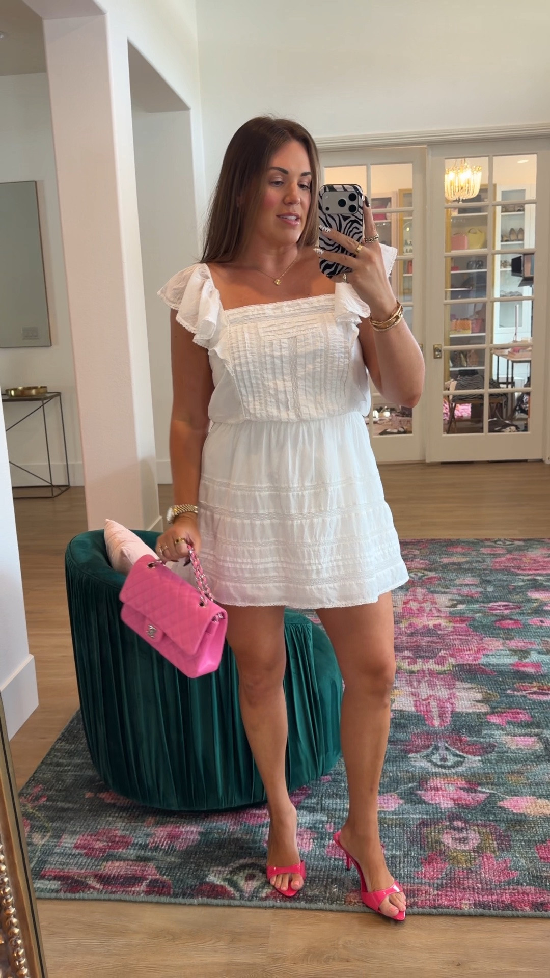 curvy midsize white dress for summer! in the medium and has built in shorts. can also wear off the shoulder!

#LTKSeasonal #LTKMidsize