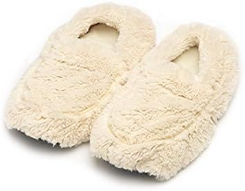 Intelex Cozy Body Slippers, Cream | Amazon (US)