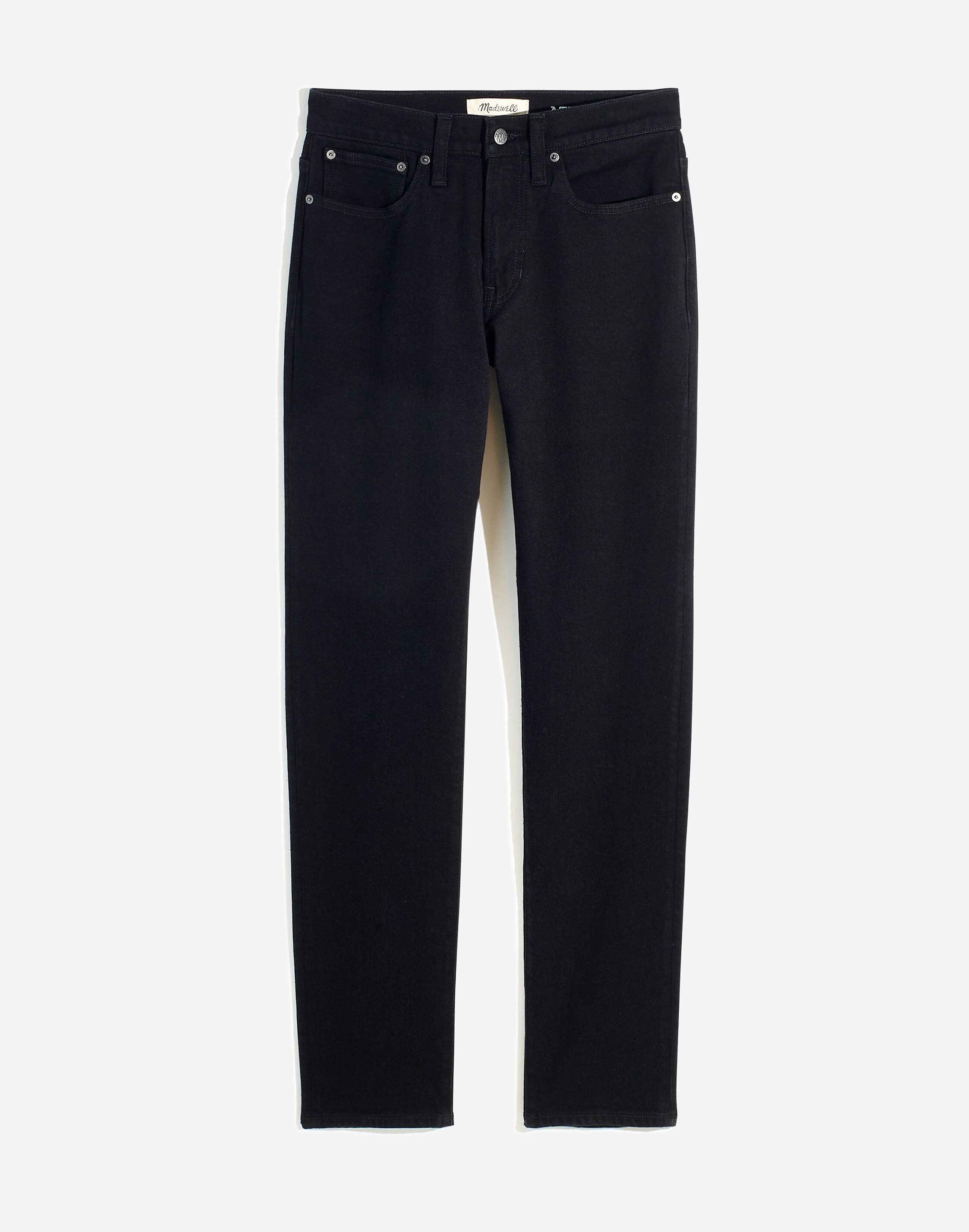 Athletic Slim Jeans in Black Wash | Madewell