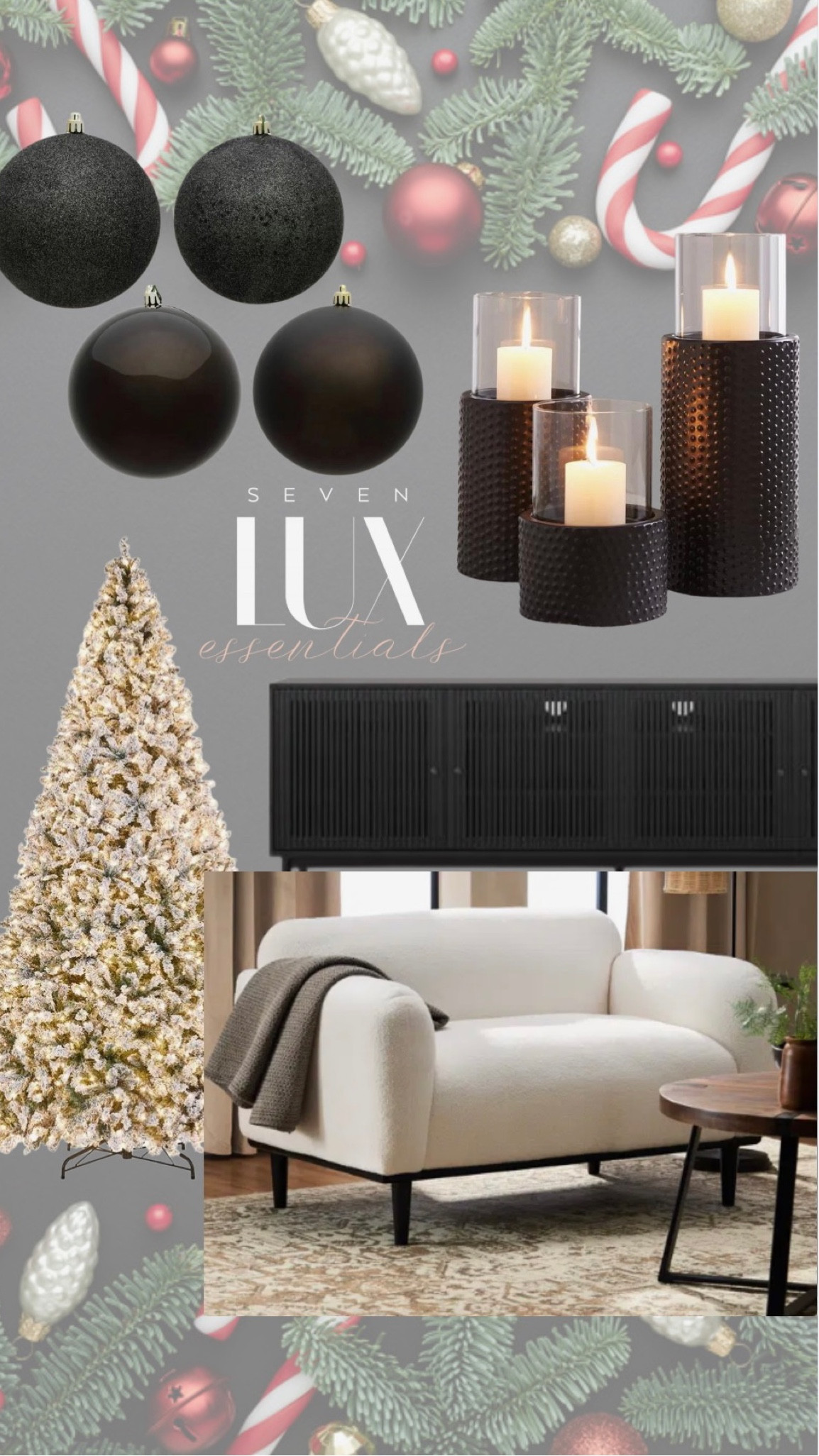 Dive into the enchanting shadows of the season with these dark and dramatic Christmas decorations. 🖤✨ Unwrap the elegance of a festive twilight. #DarkChristmasMagic #GothicHolidayChic #MysticalDecor

#LTKHoliday #LTKhome #LTKSeasonal