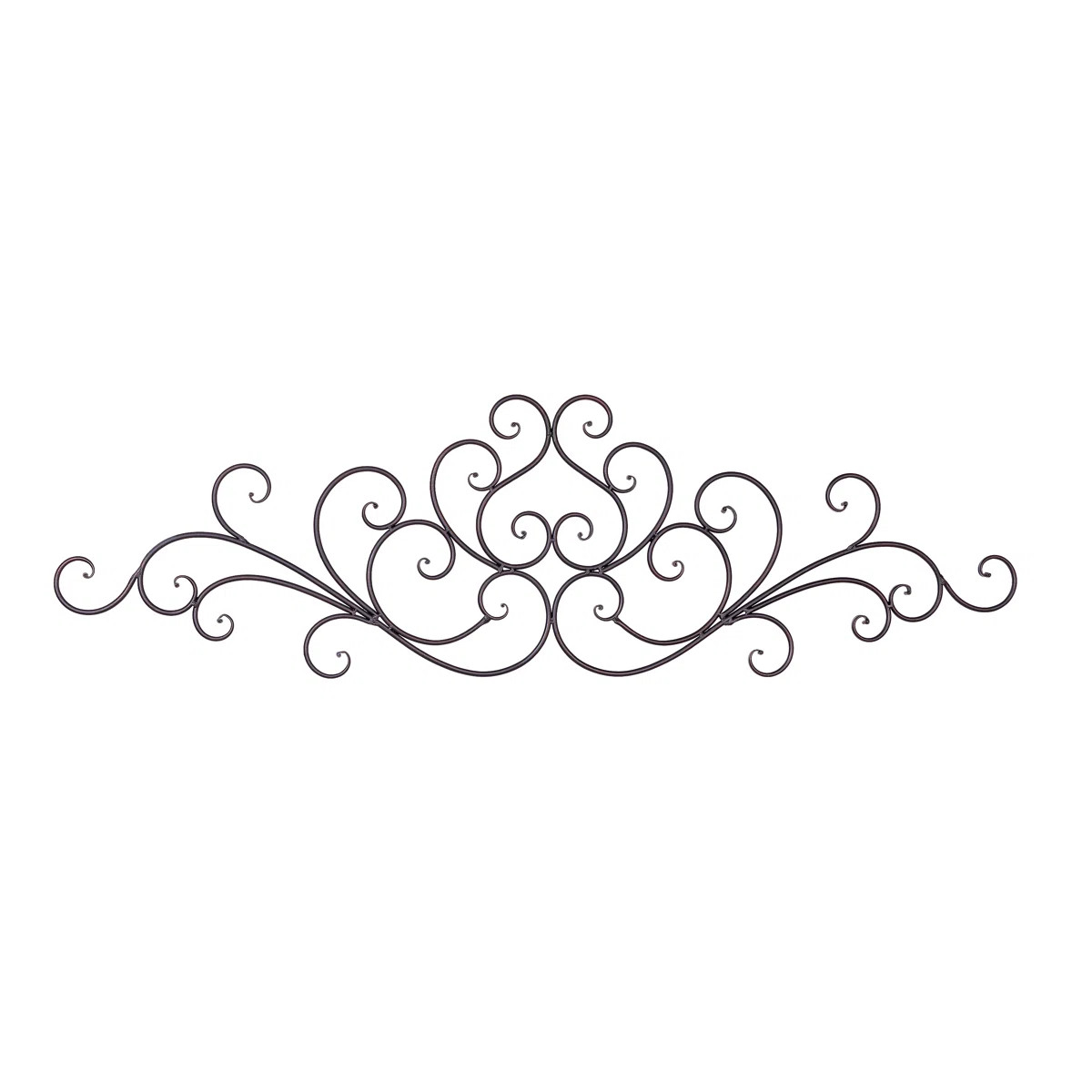 Farmhouse Scrollwork Metal Wall Accent | Wayfair North America