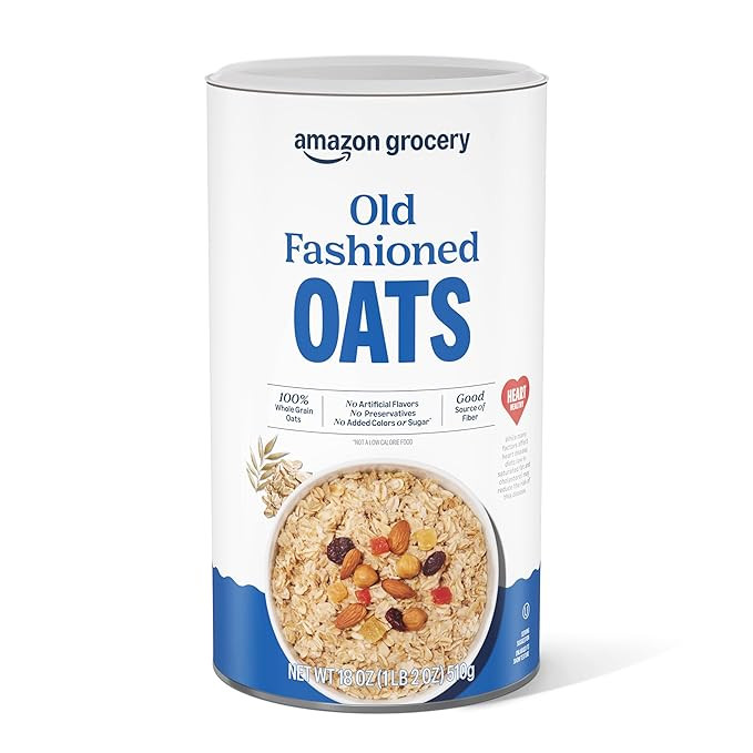 Amazon Grocery, Old Fashioned Oats, 18 Oz | Amazon (US)