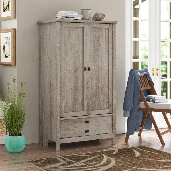 Myrasol Manufactured Wood Armoire | Wayfair North America