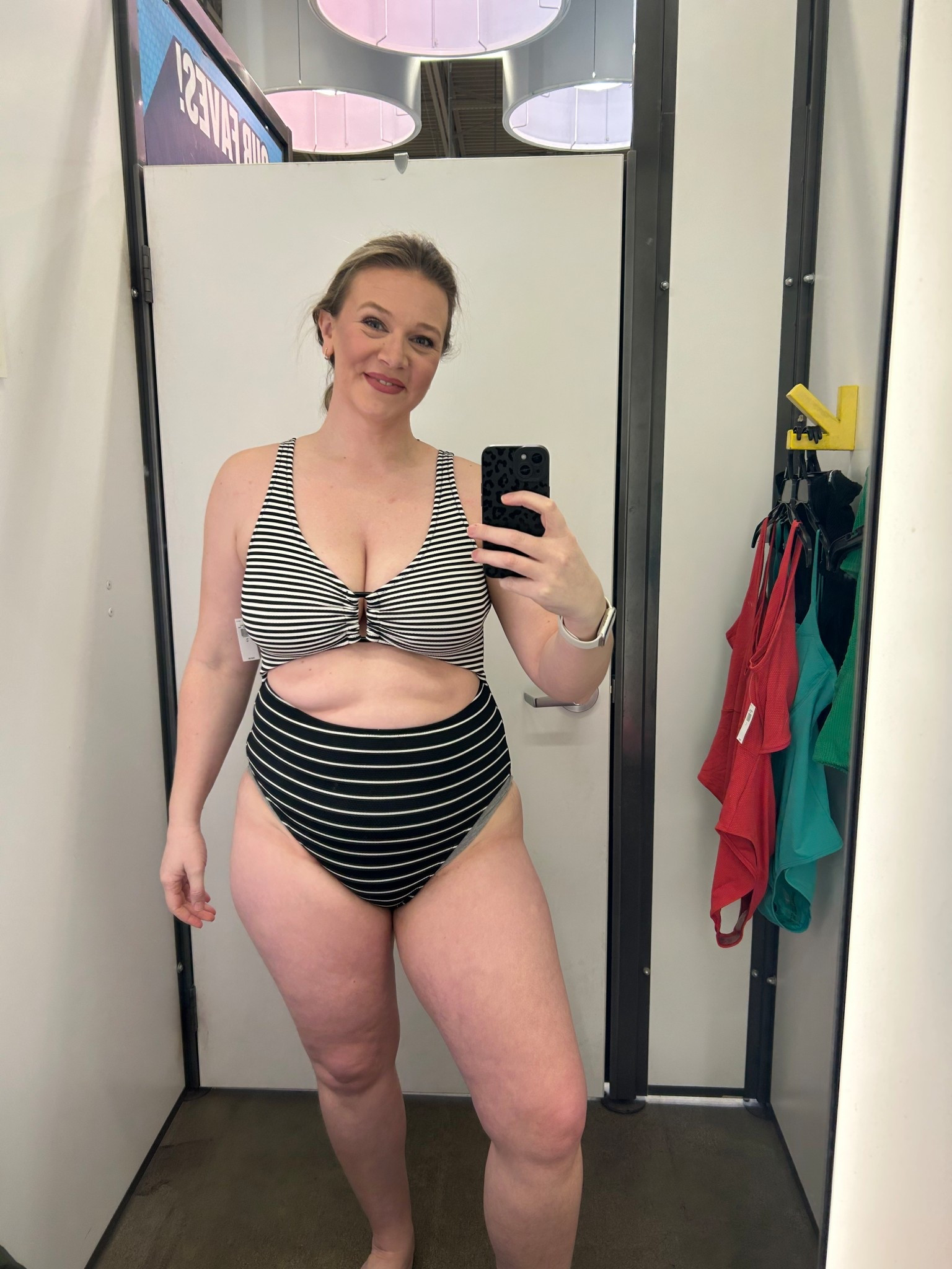 This one piece swim suit from Old Navy was super comfortable 

#LTKSwim #LTKOver40 #LTKMidsize