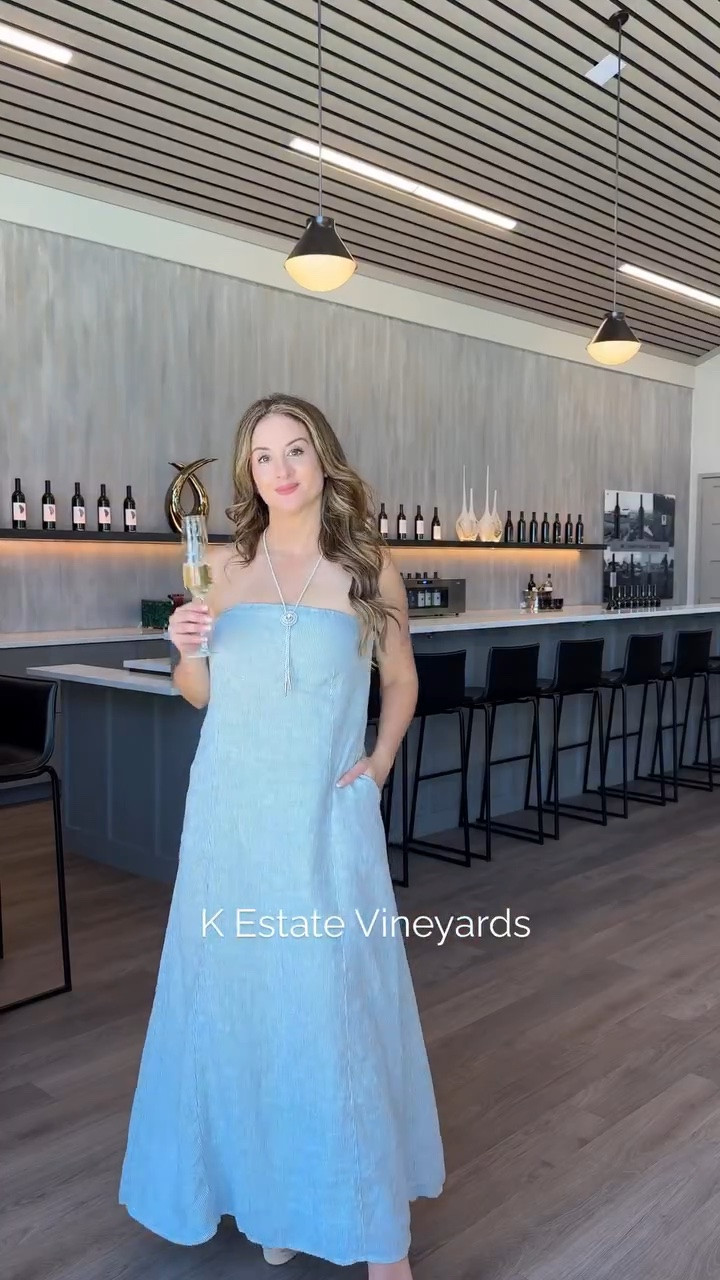 What I wore to a hill country winery. Summer outfit idea, vacation outfit and linen summer dress.

#LTKootd #LTKOver40 #LTKSeasonal