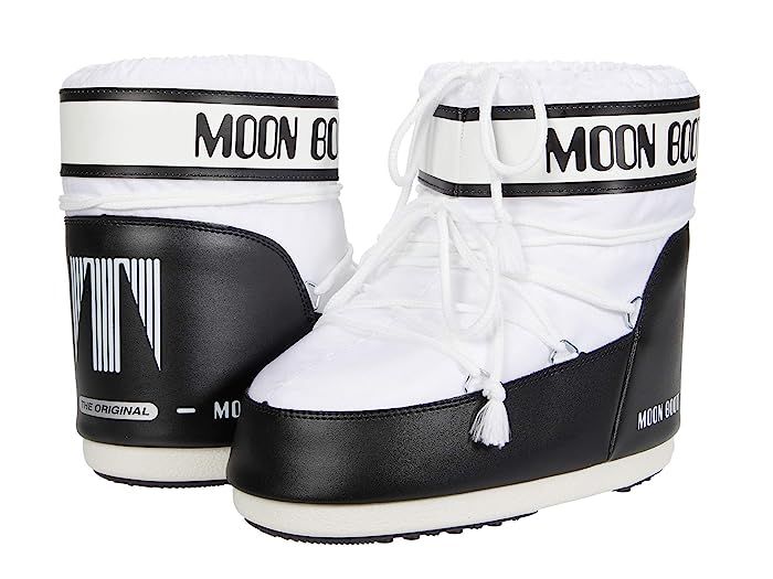 MOON BOOT Moon Boot(r) Classic Low 2 (White) Shoes | Zappos