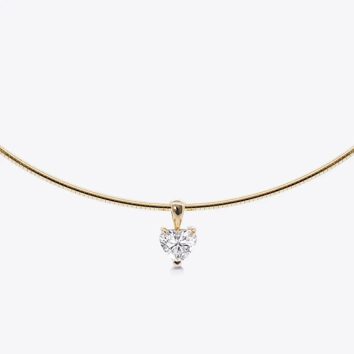 The Lila Necklace- Heart Diamond | With Olivia Grace
