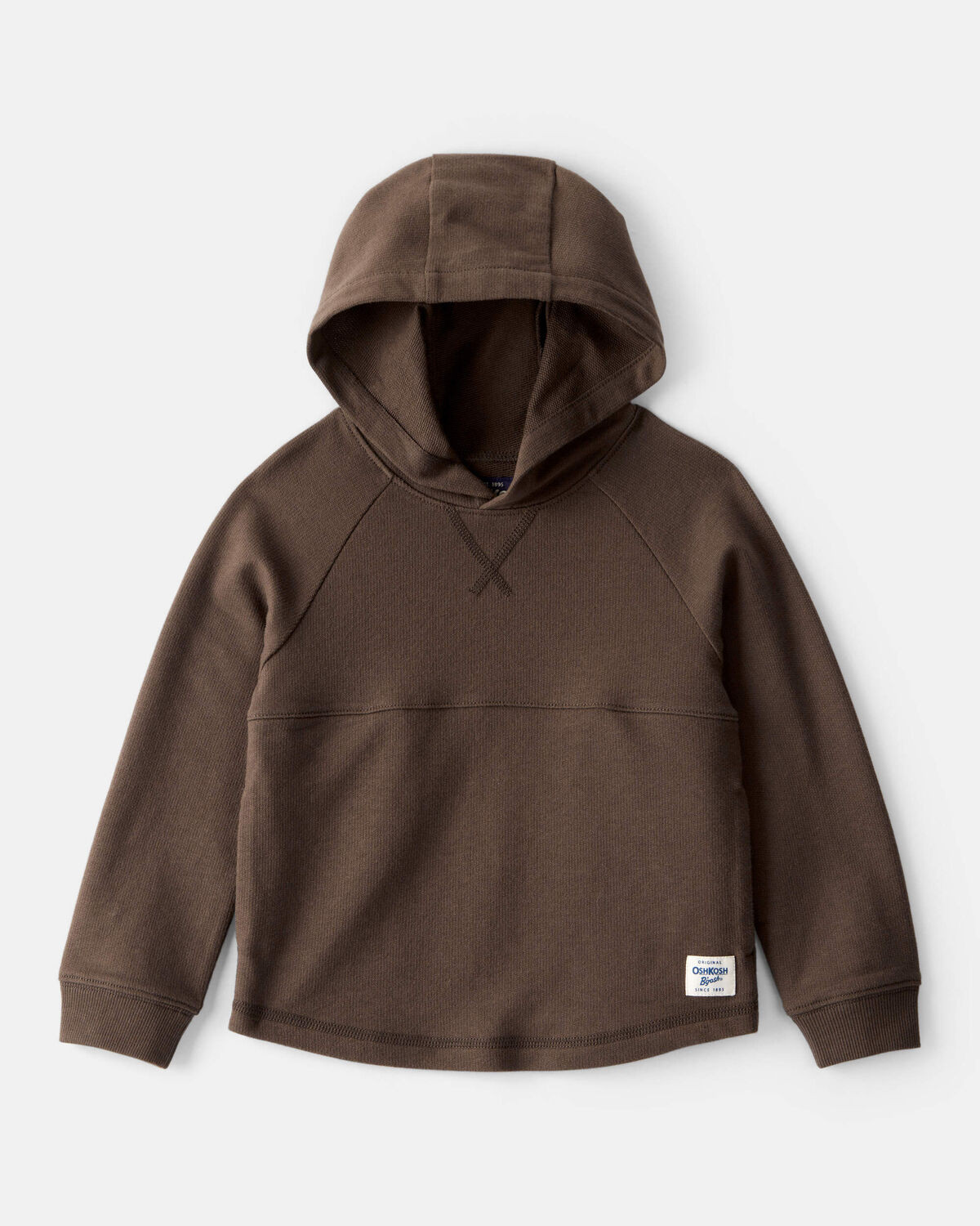 Toddler Boy Long-Sleeve Hoodie - Brown | Carter's Inc