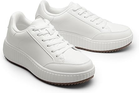 DREAM PAIRS Women Platform Chunky Sneakers Dee Comfortable Casual Fashion Sneaker | Amazon (US)