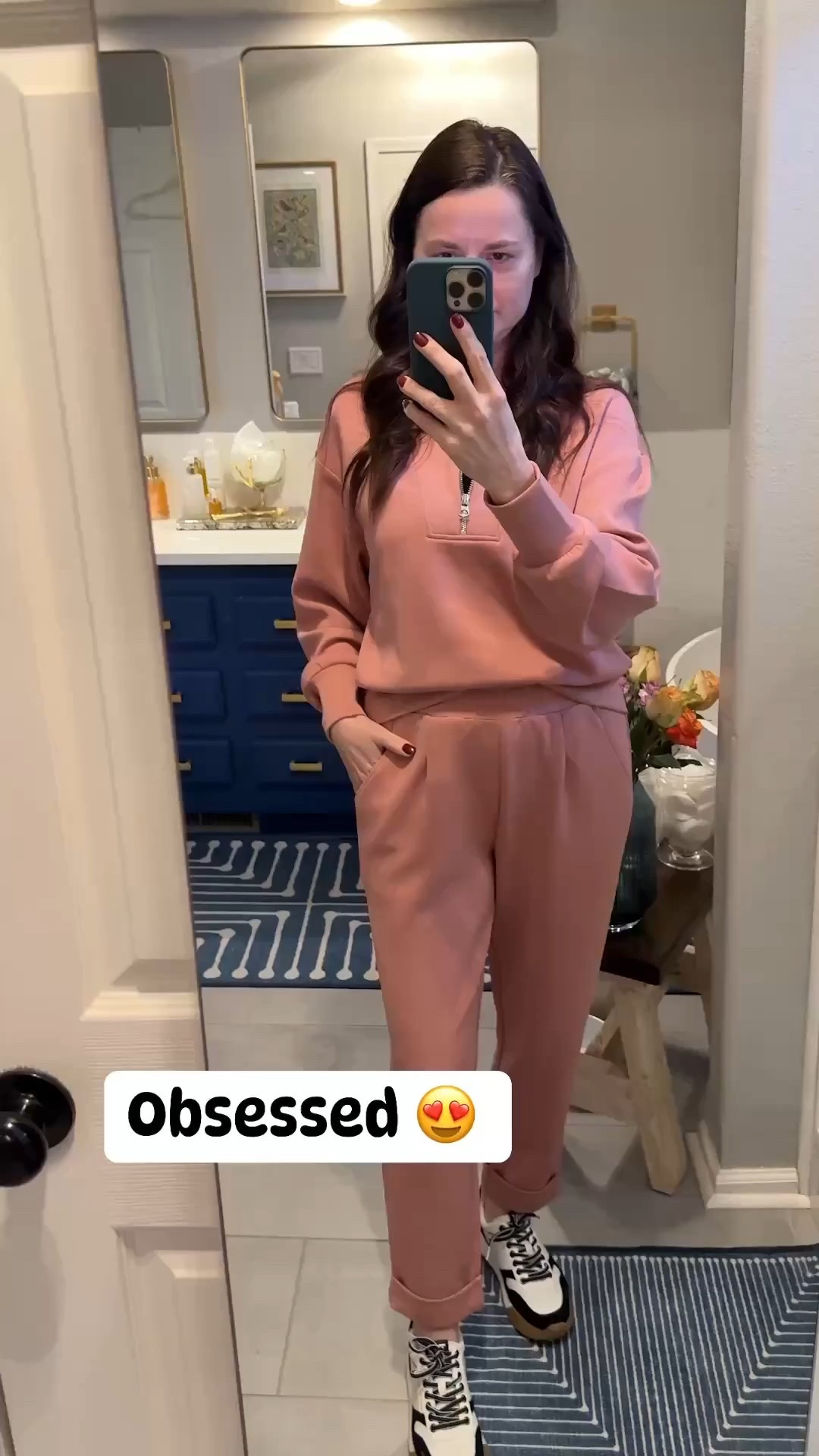 These lounge sets are the dreamiest, softest material ever!!!

#LTKSeasonal #LTKootd #LTKPetite