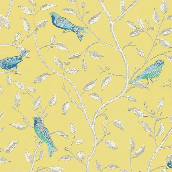Finches 33' L x 20.5" W Wallpaper Roll | Wayfair North America