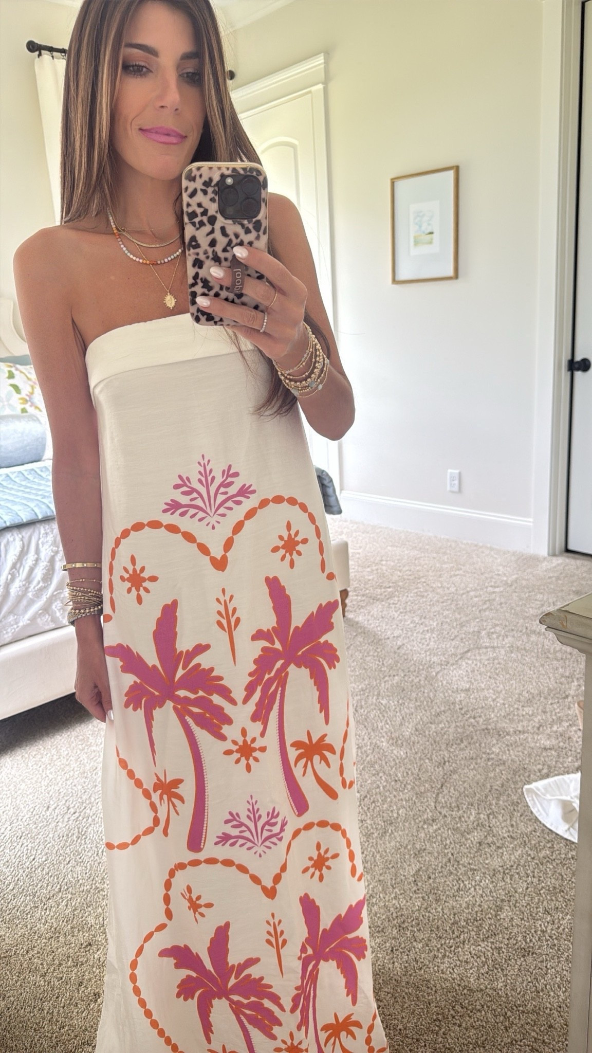 I wore this dress to the beach, loved the straight line fit and super comfortable! I’m wearing an XS.

#LTKootd #LTKTravel #LTKgrwm