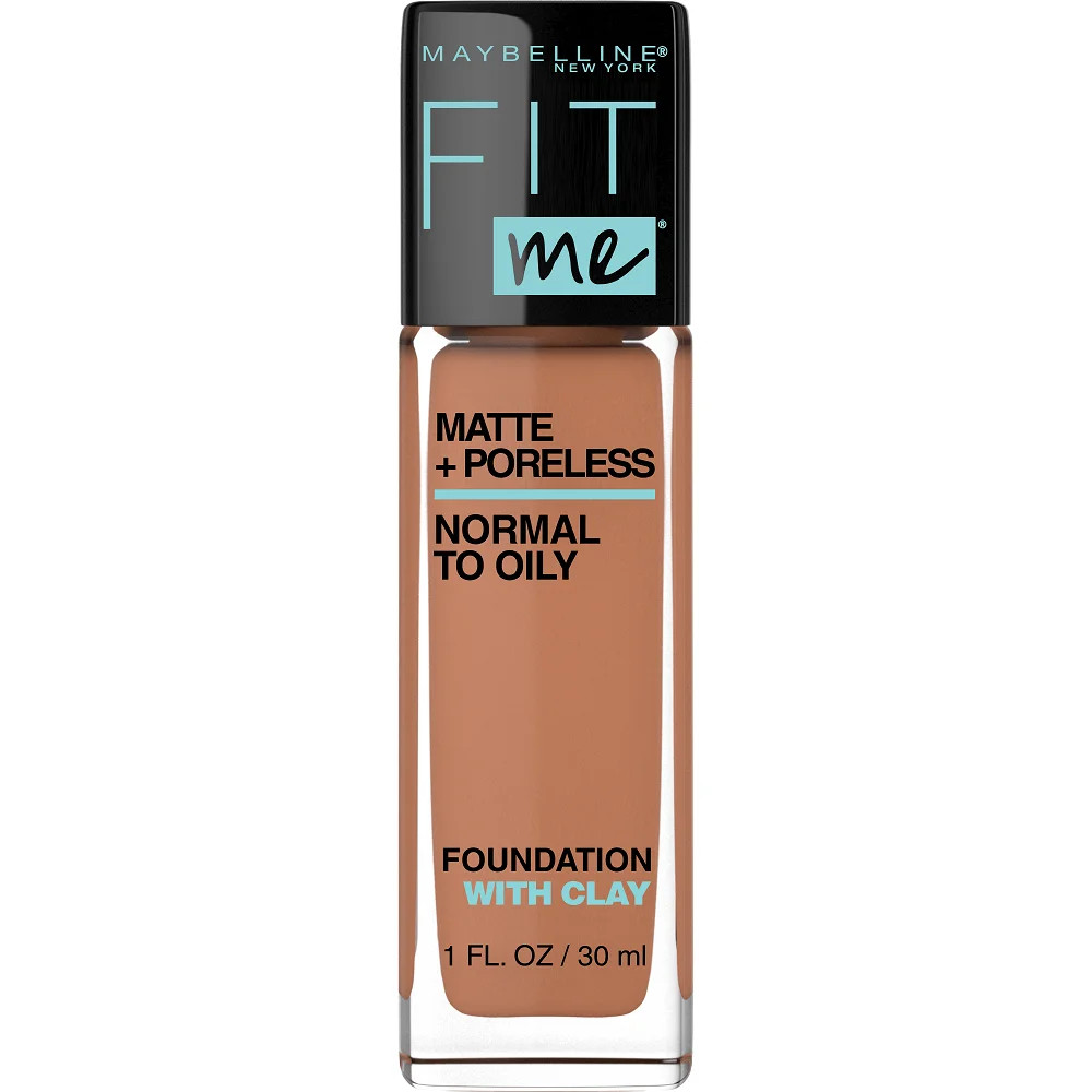 Maybelline Fit Me Matte + Poreless Liquid Foundation Makeup, Spicy Brown, 1 fl. oz. | Walmart (US)