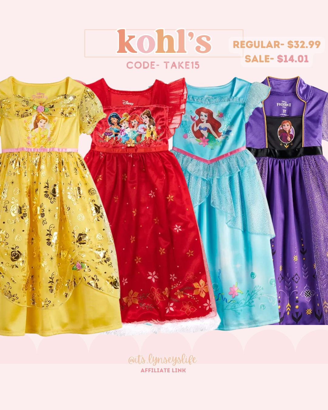 Kohl’s Sale- CODE: TAKE15

Disney Nightgowns | Princess Nightgowns | Nightgowns | Toddler Nightgowns | Girl Nightgowns 

#LTKKids #LTKSaleAlert #LTKGiftGuide