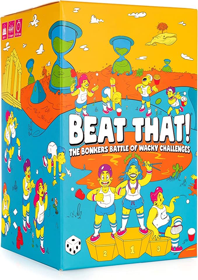 Beat That! - The Bonkers Battle of Wacky Challenges [Family Party Game for Kids & Adults] | Amazon (US)