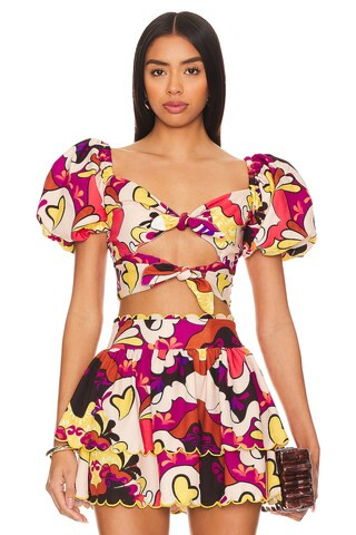 x REVOLVE Bailee Crop Top
                    
                    Agua Bendita | Revolve Clothing (Global)