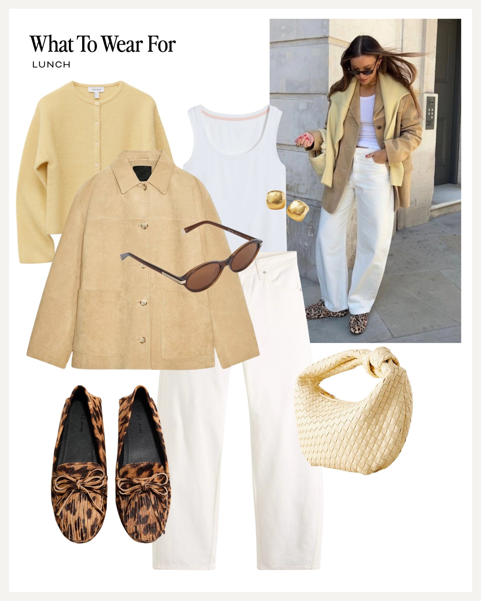 White jeans styled for spring 🤍

#LTKspring #LTKuk