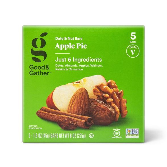 Apple Pie Nutrition Bars - 5ct - Good & Gather™ | Target