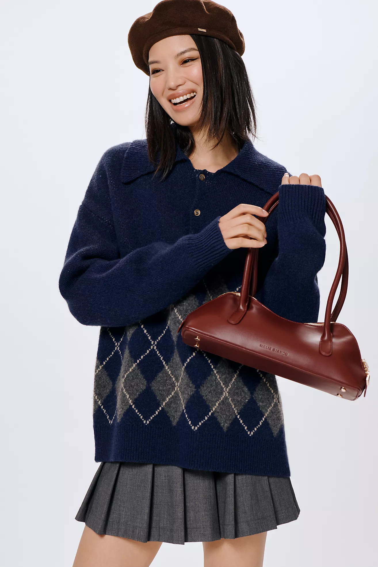 Melie Bianco Dakota East West Shoulder Bag | Anthropologie (US)