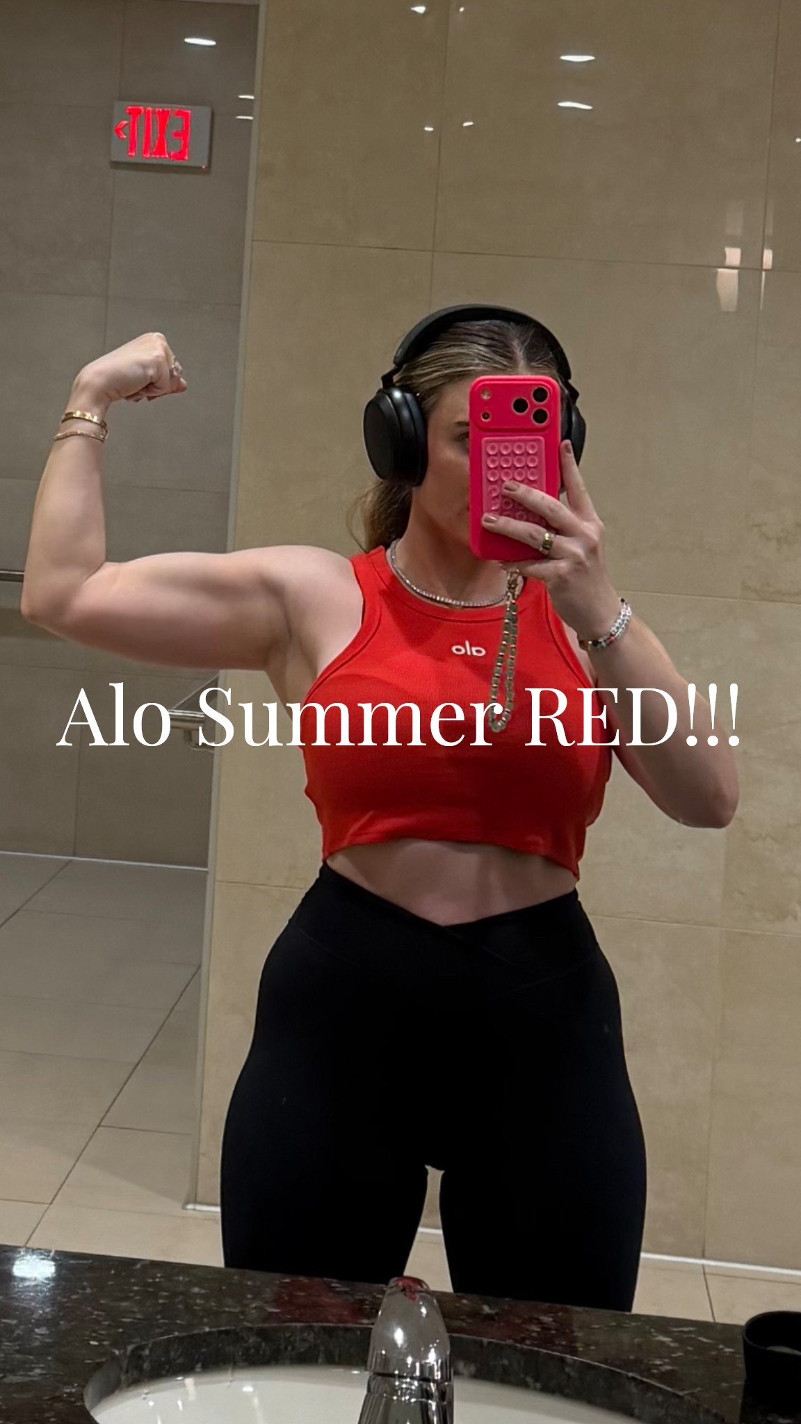 This color!!! My 3rd color in the Alo aspire tank. One of my Alo staples! 👏🏼🔥 TTS . I got S.

#LTKSeasonal #LTKActive #LTKPetite