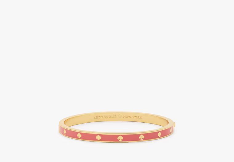 Spot The Spade Enamel Hinged Bangle | Kate Spade Outlet