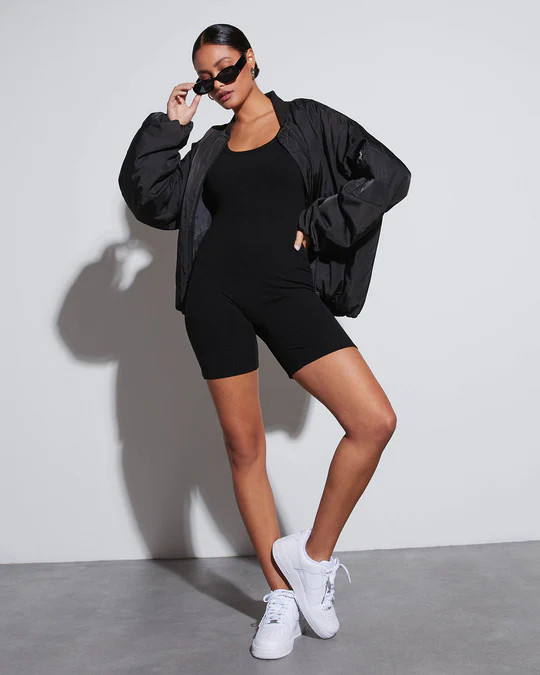 Physique Scoop Neck Romper | VICI