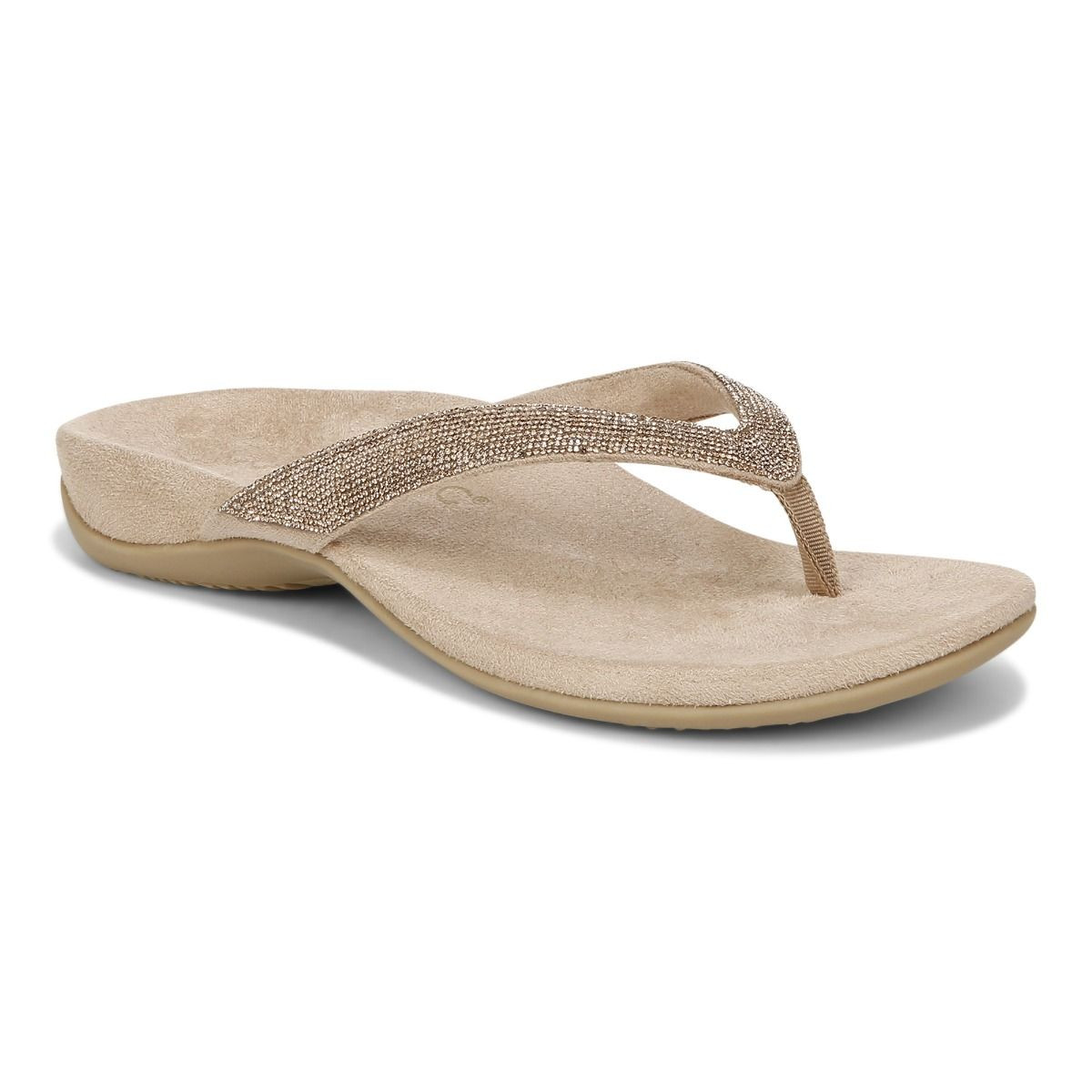 Dillon Shine Toe Post Sandal | Vionic (US)