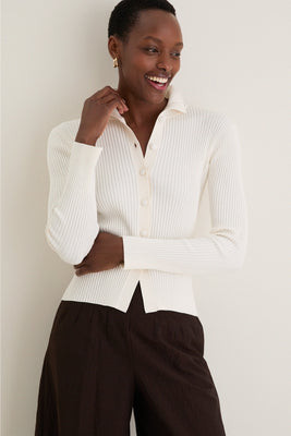 Ecru Flore Cardigan | Tuckernuck (US)