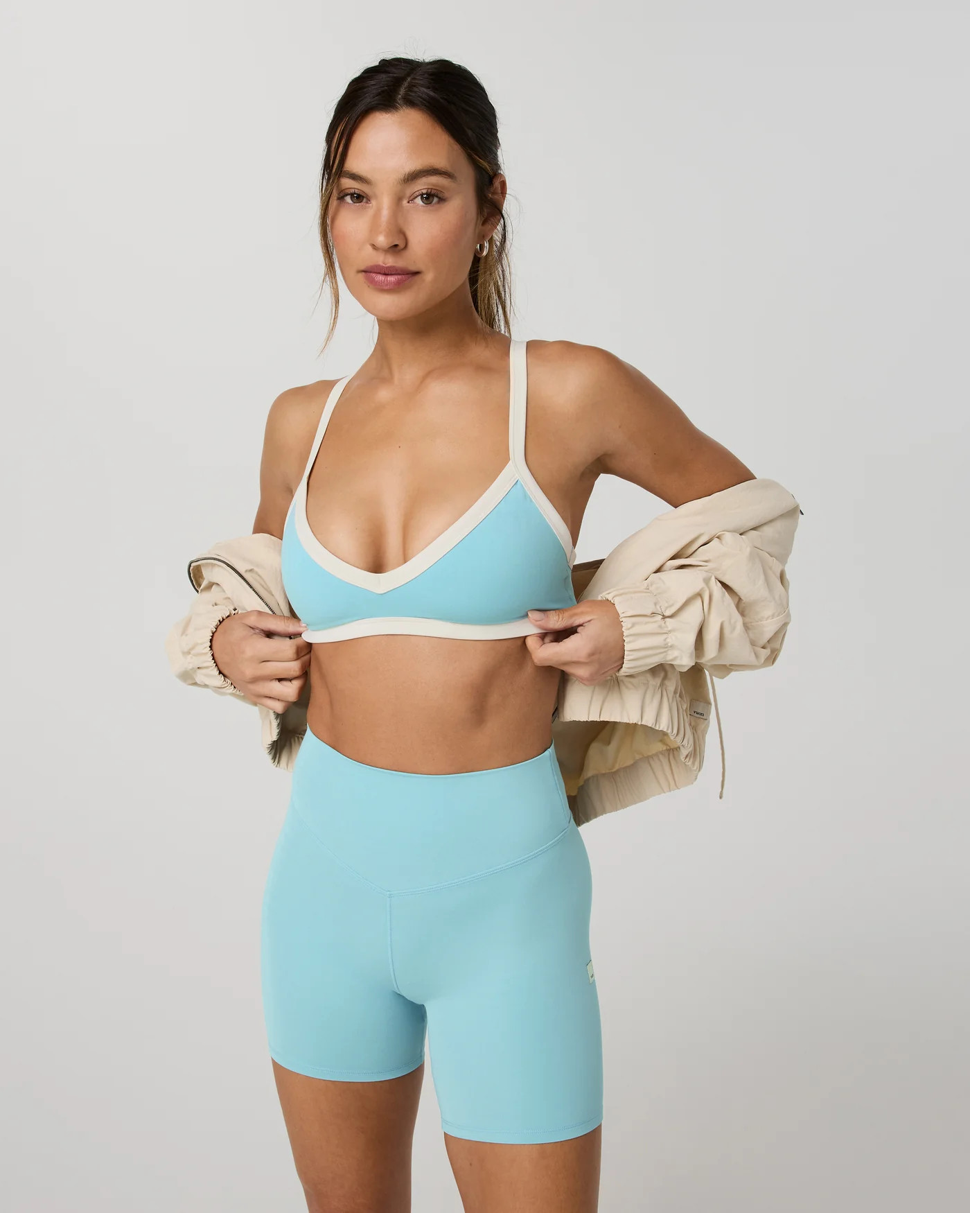 Vuori AllTheForm\u2122 V Neck Bra \u2013 Women's Sea Folly Sports Bra \u2013 Vuori | Vuori Clothing (US & Canada)