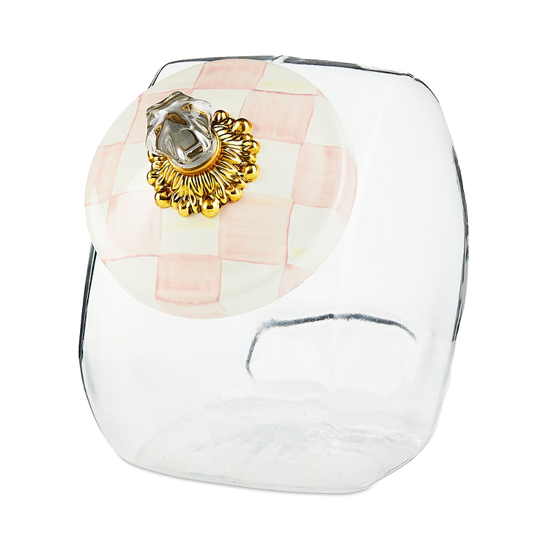 Mackenzie-Childs Cookie Jar with Rosy Check Enamel Lid | Bloomingdale's (US)
