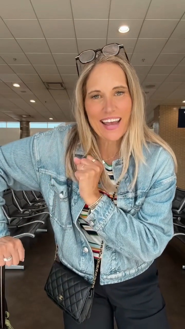 This is the kind of outfit we love for travel days. It was comfortable from an early flight through dinner and still looked put together by the end of the day. It’s an easy choice when you want one outfit that can do it all.

#LTKSeasonal #LTKOver40 #LTKMidsize