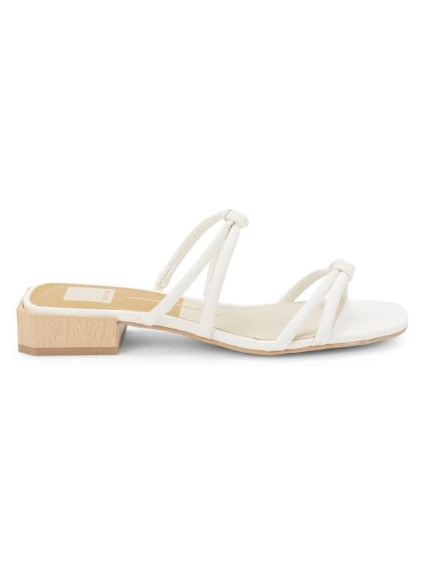 Hansin Knotted Strappy Sandals | Saks Fifth Avenue OFF 5TH