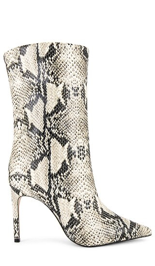 Mary Heel in Snake Natural | Revolve Clothing (Global)