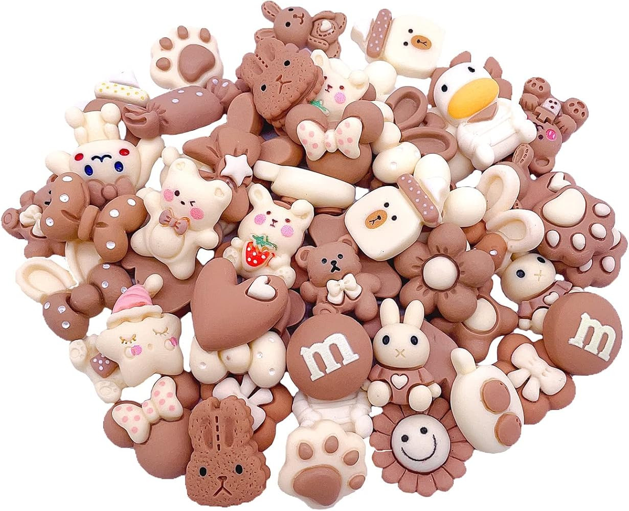 CHCUTEILD Bulk Assorted Cartoon Candy Charms for Jewelry Necklace Earrings Bracelet Art Craft Pro... | Amazon (US)