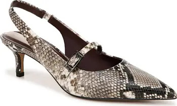 Franco Sarto Khloe Snakeskin Print Pointed Toe Pump (Women) | Nordstrom | Nordstrom