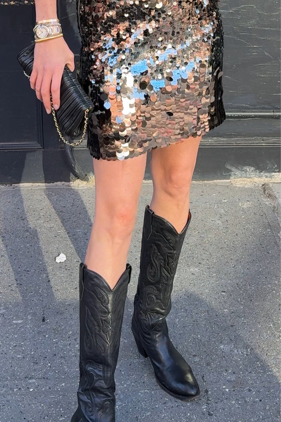 Wore this holiday look this weekend and got so many compliments. Loved it paired with a great pair of black cowboy boots 👢 

#LTKStyleTip #LTKHoliday #LTKSeasonal
