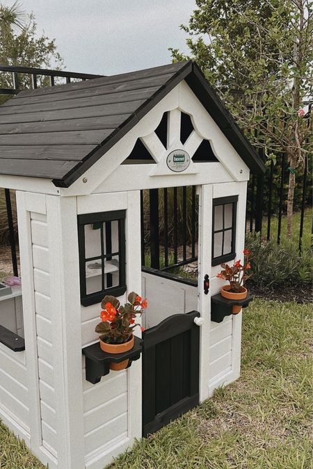 The cutest play house for your littles!! Love that it has the pot holders already so you can add your favorite florals 🌷💞

#LTKfamily #LTKhome