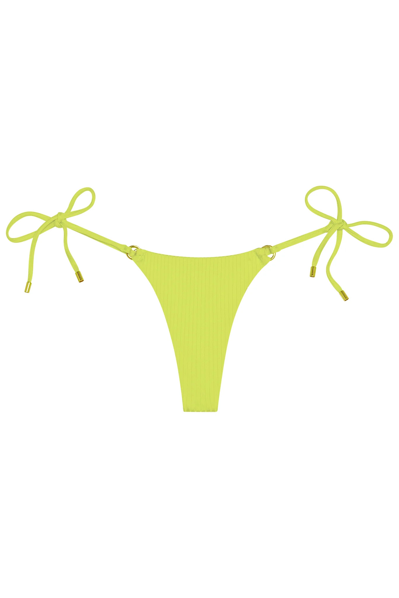 Havana Thong - Zest Wide Rib | Monday Swimwear