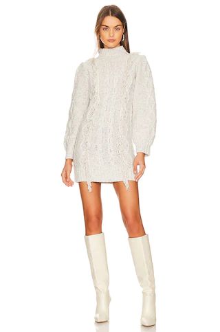 Daria Fringe Sweater Dress
                    
                    Line & Dot | Revolve Clothing (Global)
