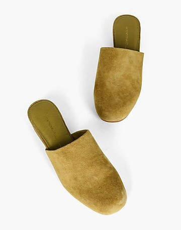 Intentionally Blank Suede Touch Mules | Madewell