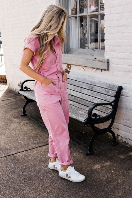 Pink jumpsuit small
Valentine’s Day outfit idea
Galentines outfit

#LTKFind