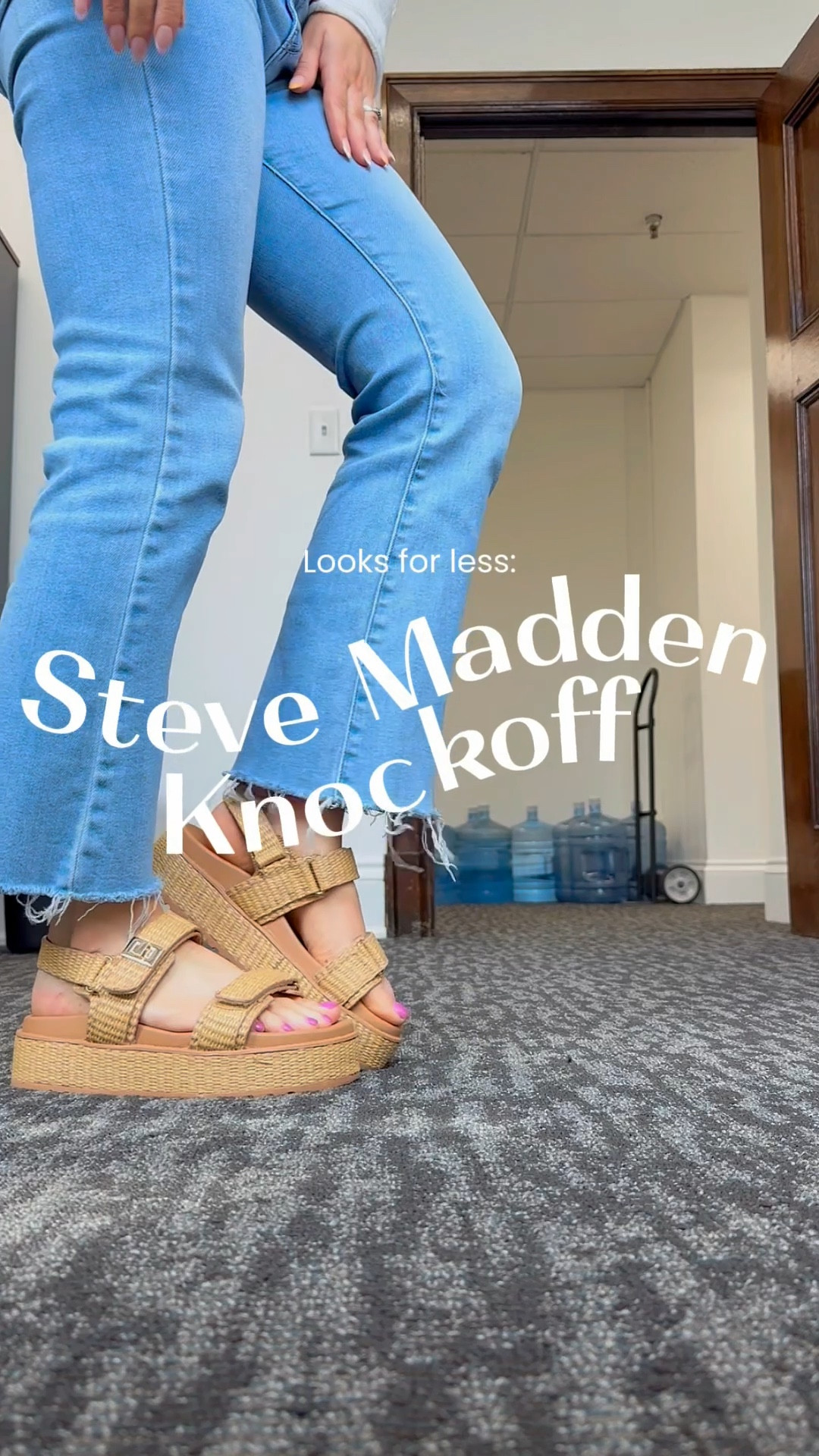These sandals are giving 🤌🏼 I’ve worn them all day and they’re so comfortable! My exact pair is sold out but I have linked a similar color. 🙌🏼  

Steve Madden Rafia Velcro Strap Sandal 

#LTKSeasonal #LTKFindsUnder100 #LTKShoeCrush