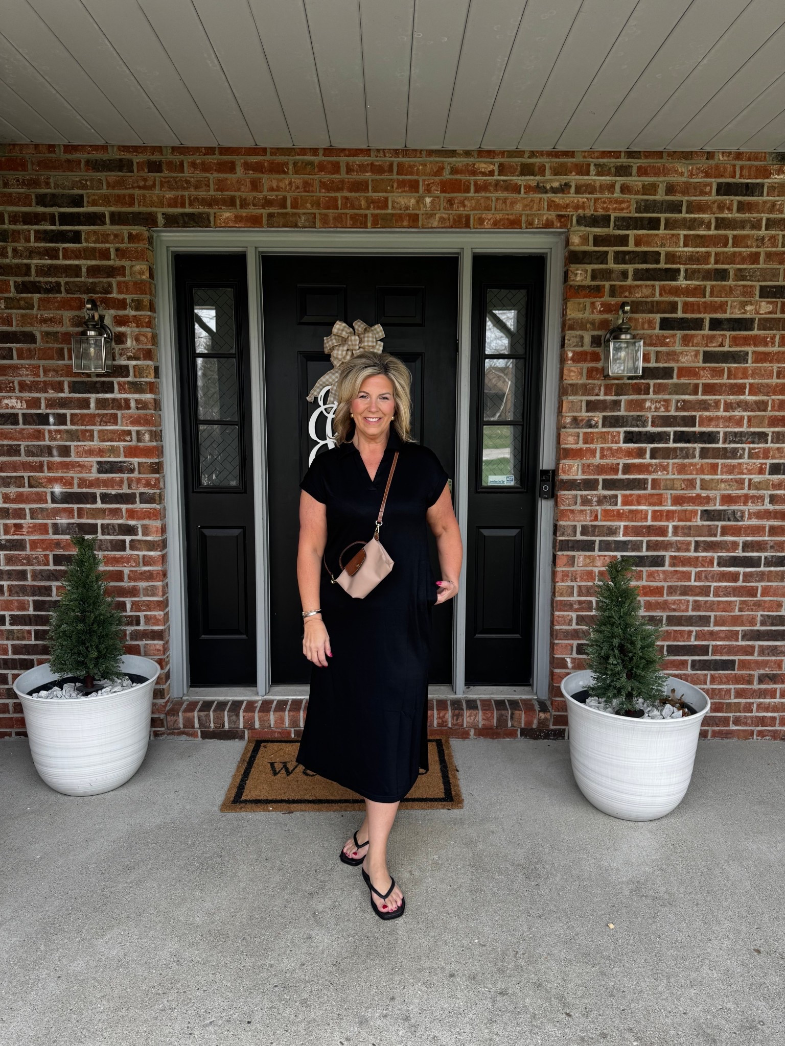 I’m 5’5
I wear a size 12/14 or Large in most brands 

#LTKOver40 #LTKSeasonal #LTKMidsize