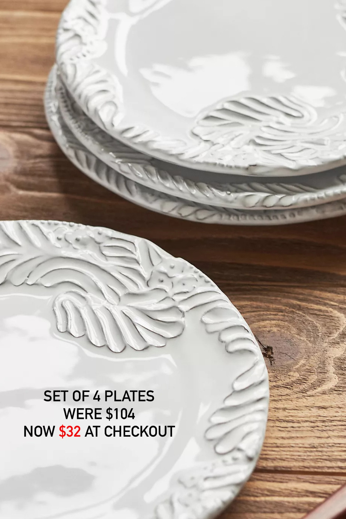 Sale alert huge sale on dinner plates perfect for dinner party perfect for Christmas dinner decor hosting decor gift guide for her gift guide for mom gift for neighbor 

#LTKsalealert #LTKGiftGuide #LTKHoliday