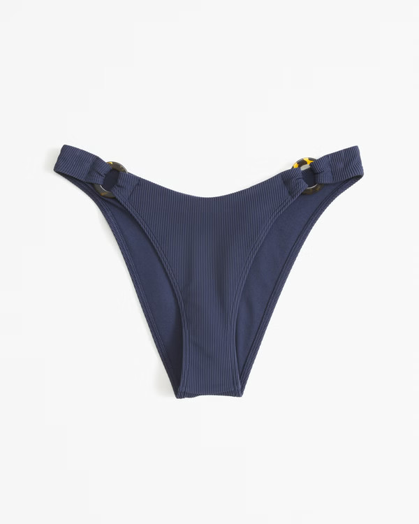 O-Ring High-Leg Cheeky Bottom | Abercrombie & Fitch (US)