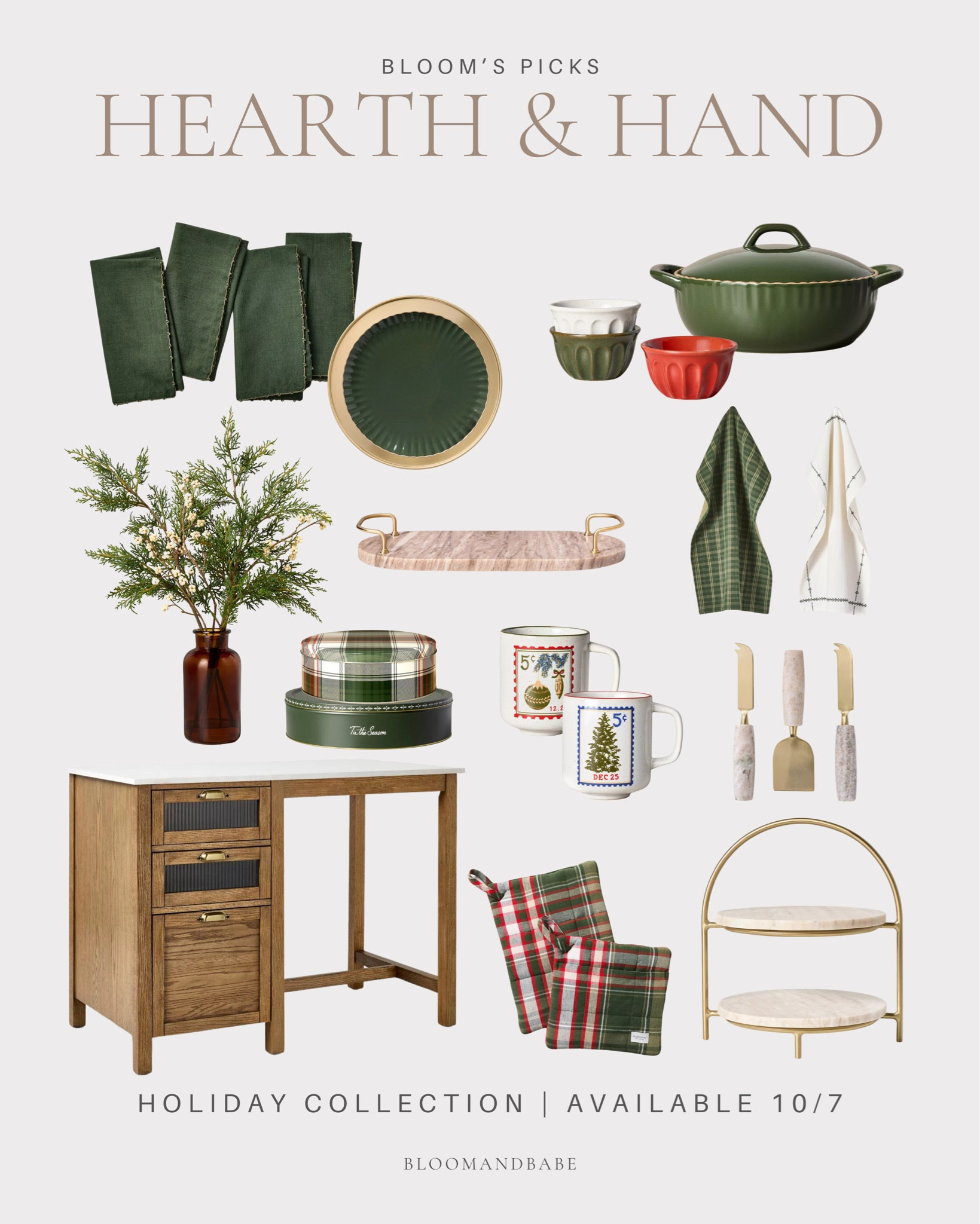 New Holiday Collection from Hearth & Hand! Available October 7th only at Target!
Hearth and Hand Holiday / Target Home / Magnolia Home / Christmas Decor / Holiday Decor / Holiday Greenery / Holiday Wreaths / Christmas Tree Decor / Christmas Tree Ornaments / Christmas Pillows / Winter Decor / Winter Pillows / Winter Greenery / Christmas Village / Christmas Garlands / Christmas Wreaths / Tree Figurines / Holiday Figurines / Faux Christmas Trees / Pre-Lit Christmas Trees / Holiday Kitchen / Christmas Kitchen / Holiday Dining / Holiday Cookware

#LTKHome #LTKSeasonal #LTKStyleTip