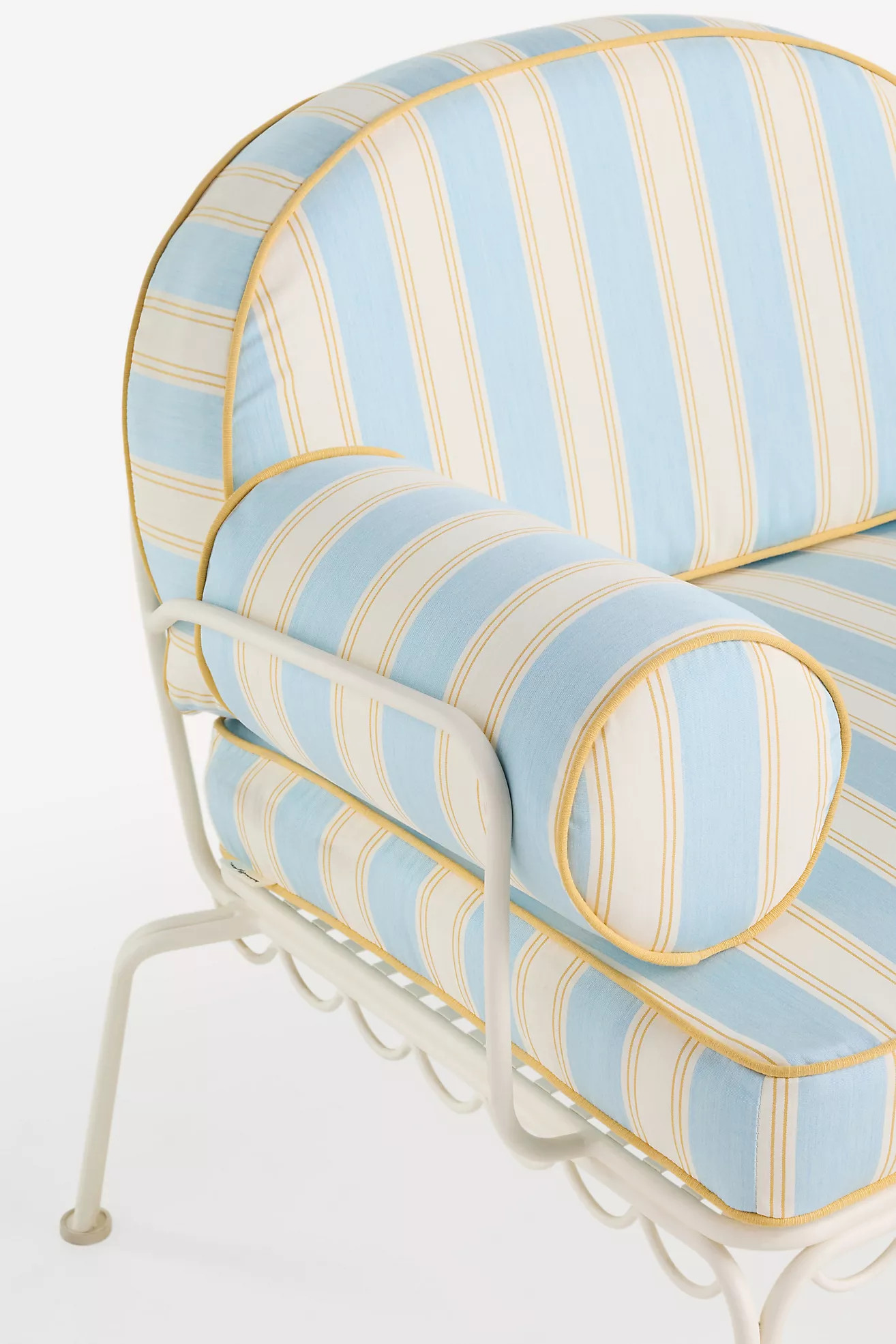 Business & Pleasure Co. The Al Fresco Occasional Chair Slip Cover | Anthropologie (US)