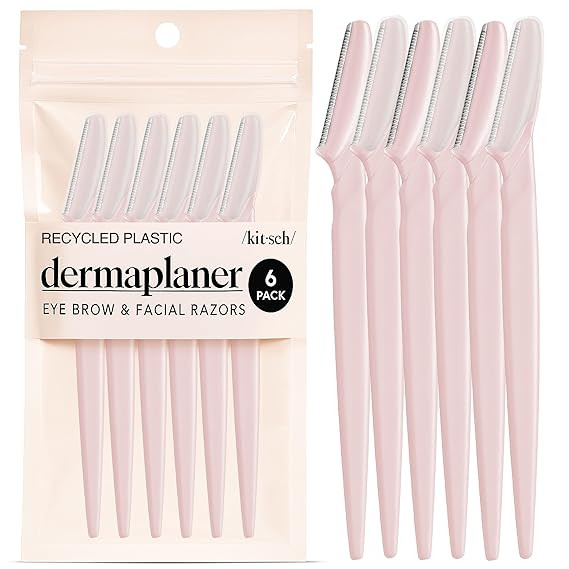 Kitsch Dermaplane Razor for Women Face – Face Razors for Women & Men, Eyebrow Trimmer & Face Sh... | Amazon (US)