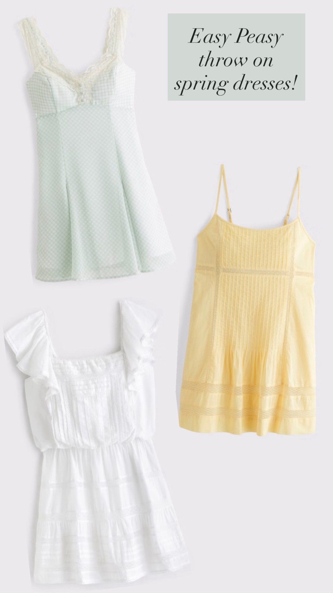Women’s spring dresses, spring dresses, spring fashion, spring style, Abercrombie and fitch dress, Abercrombie and fitch sale, women’s style, women’s fashion, women’s dresses, preppy dresses, Easter dresses 

#LTKSpringSale #LTKWedding #LTKSaleAlert
