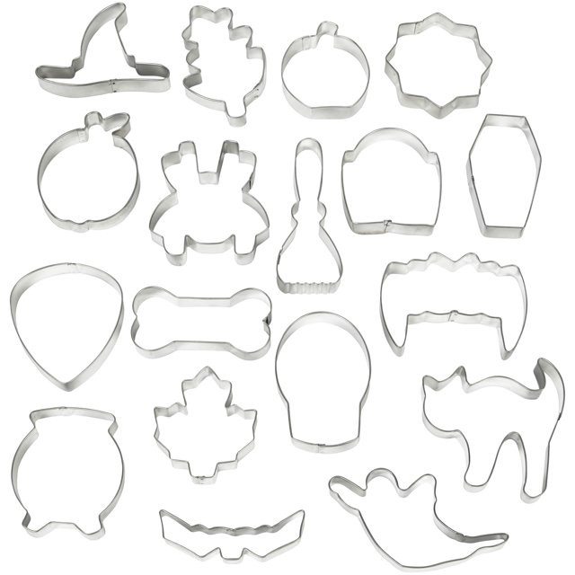 Wilton Halloween Cookie Cutter Set, 18-Piece | Walmart (US)